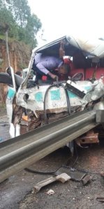 Rulindo: Imodoka 2 zagonganye umuntu umwe ahita ahasiga ubuzima