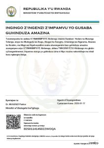 Uwitwa ICYIMANIMPAYE Abdenego yasabye guhindura amazina akitwa TWAGIRAYESU Abdenego