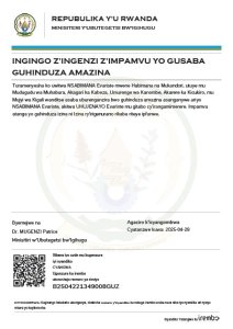 NSABIMANA Evaritse yasabye guhindura amazina akitwa UHUJENAYO Evariste