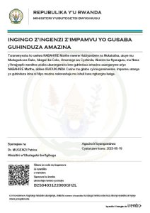 NABAHIRE Marthe yasabye guhindura amazina akitwa IRADUKUNDA Carine