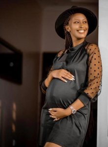 Miss Muyango yahakanye ibyavugwaga ko we n'umukunzi we Kimenyi Yves bibarutse imfura yabo