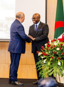 Amb Nduhungirehe yifatanyije na Ambasade ya Algeria kwizihiza isabukuru y'Ubwigenge