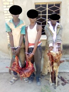 Ruhango: Bafashwe bacuruza inyama z'imbwa babeshya ko ari iz'ihene