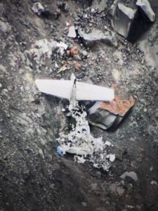 Indege yakoreye impanuka hafi y'ikirunga abari bayirimo bose bahasiga ubuzima