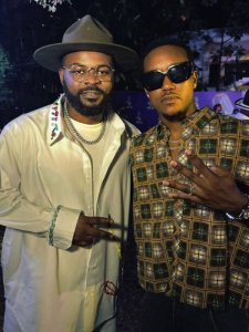 Element yahuye na Harmonize na Falz wakoranye na Nick Minaj