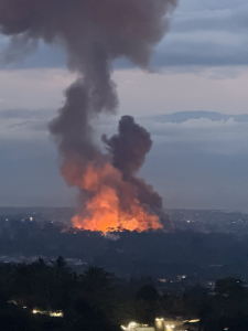 Ububiko bw'intwaro i Bujumbura bwahiye burakongoka