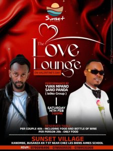 Sano Panda na Yvan Mpano bagiye gususurutsa abakundana ku munsi wa Saint Valentin 