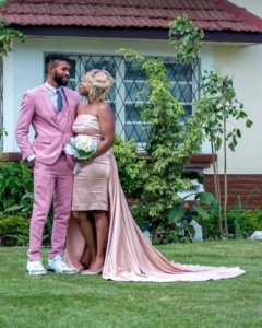 Ngando Omar ukinira Kiyovu Sports yasezeranye n'umukobwa babyaranye [AMAFOTO]