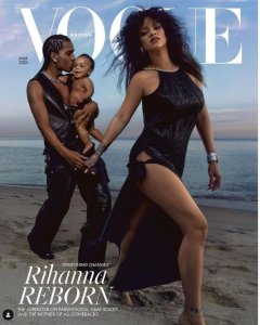 Nyuma y'umwaka yibarutse Rihanna yahishuye amazina y'imfura ye yitiriye umuraperi afana ku Isi 