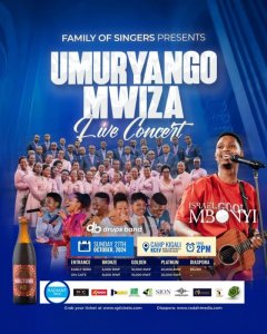Family of Singers yatumiye Israel Mbonyi mu gitaramo bise "Umuryango Mwiza Live Concert"