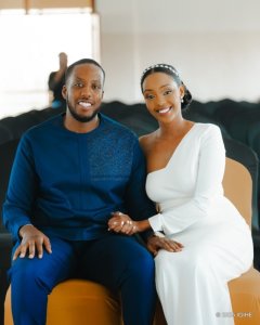 Miss Uwase Raissa Vanessa yasezeranye imbere y'amategeko (Amafoto)