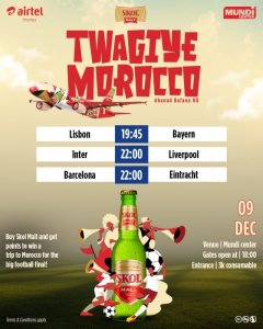 Abakunzi b'umupira w'amaguru bashyizwe igorora na Skol Malt