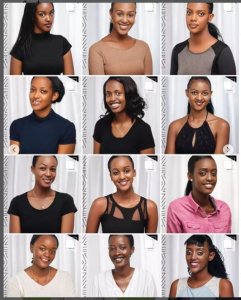 Miss Rwanda 2022:Amafoto y'abakobwa 70 batangiye guhatana kuri SMS na Internet 