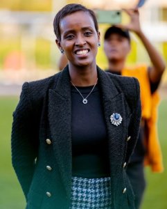 Nelly Mukazayire yavuze ku rukundo rwe rwa siporo, kuba Minisitiri n'amateka ye ashaririye