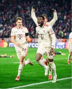 UEFA Champions League: Bigoranye, Bayern Munchen yabonye itike ya 1/8