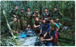 Kolombiya: Abana Bane Bamaze Ukwezi Barazimiye mu Ishyamba Babonetse