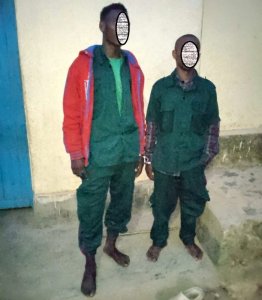 Nyamasheke: Abanyerondo 2 bafatiwe mu iduka bari kwiba