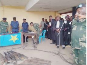 RDC:Urukiko rwa gisirikare rwakatiye 12 urwo gupfa abandi bagirwa abere