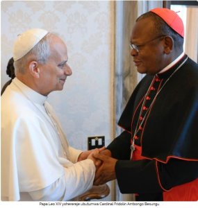 Papa Leo XIV yoherereje ubutumwa Abasenyeri bo muri Afurika bateraniye i Kigali