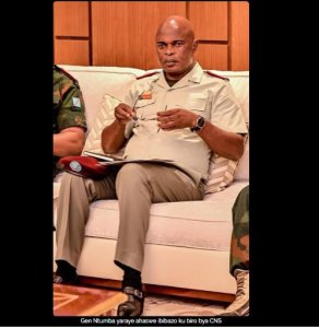 Gen Ntumba ushinzwe ibikorwa by'igisirikare mu biro bya Tshisekedi ari mu mazi abira