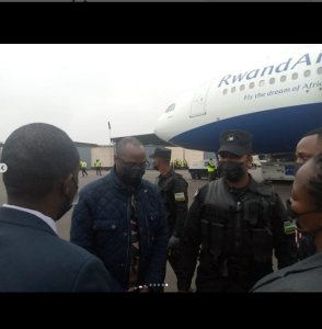 Micomyiza Jean Dieu ukekwaho kugira uruhare muri Jenoside yakorewe Abatutsi yoherejwe mu Rwanda[AMAFOTO]