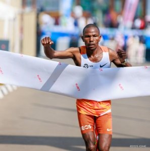 Laban Korir wo muri Kenya yegukanye ‘Kigali International Peace Marathon 2025' (Amafoto)