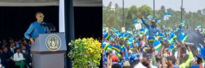 Amafoto:Abaturage ba Ruhango bategerezanyije ubwuzu Perezida Kagame ugiye kubasura