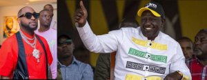 Davido yagaragaje ko yishimiye insinzi ya Ruto ashimira abaturage ba Kenya