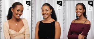 Miss Rwanda 2022: Uburanga bw'abakobwa 5 bayoboye abandi mu matora yo kuri murandasi [AMAFOTO]