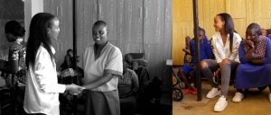 Miss Muheto yizihije isabukuru ye y'amavuko asangira n'abana bafite ubumuga(AMAFOTO)