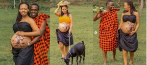 Kecapu n'umugabo we baritegura kwibaruka imfura(Amafoto)