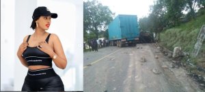 Ni Imana yacyinze akaboko ! Alliah Cool yarokotse impanuka yaguyemo abantu 2 