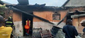 Musanze: Inzu yafashwe n'inkongi, ibikoresho byose byarimo birakongoka