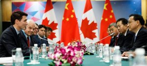 U Bushinwa na Canada bakomeje kurebana ayingwe mu bwitonzi bwinshi