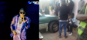 Umuhanzi Davis D yakoze impanuka Imana ikinga akaboko