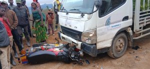Nyamasheke: Impanuka y'imodoka yakomerekeje umumotari n'uwo yari ahetse