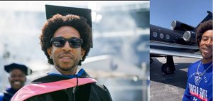 Umuraperi Ludacris yigeneye impano y'indege kubera kubona impamyabumenyi ya Kaminuza (AMAFOTO)