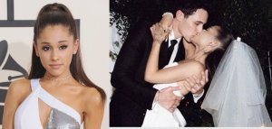 Ariana Grande umaze imyaka 2 asezeranye akaramata n'umukunzi we ari kwaka gatanya