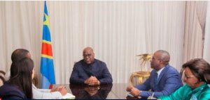 Abadepite ba Amerika babwiye Tshisekedi ko bamushyigikiye bamusaba gukorana