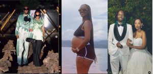 B-Threy n'umukunzi we Keza bari kwitegura imfura yabo nyuma y'amezi 3 barushinze[AMAFOTO]