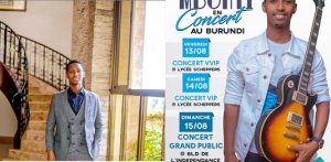 Igitaramo Israel Mbonyi yarafite mu gihugu cy'u Burundi cyasubitswe