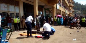 Undi mugabo yiyahuriye ku nyubako y'Inkundamahoro arakomereka cyane