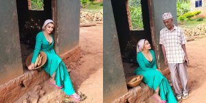 Zari yibasiwe nyuma yo kwerekana amafoto ari iwabo ku ivuko bavuga ko ntacyo amaze(Amafoto)