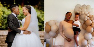 Bizimana Djihad n'umugore we baritegura kwakira imfura yabo(AMAFOTO)