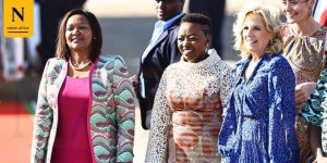 Umugore wa Perezida wa Amerika yasuye Kenya [AMAFOTO]