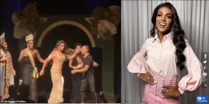 Umugabo yakoze agashya mu irushanwa ry'ubwiza nyuma y'uko umunzi we atsinzwe[AMAFOTO]