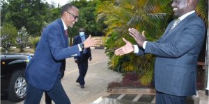 Perezida Kagame na Ruto bahuje igitekerezo cyo kutitaba igihiriri ubutumire bw'i Gihugu cy'igihangange