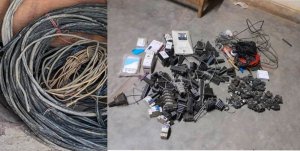 Kicukiro: Polisi yafashe abantu 5 bashinjwa kwiba ibikoresho by'amashanyarazi