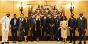 Perezida Kagame yakiriye abarimo abajyanama ba Trump mu bijyanye n'imyemerere