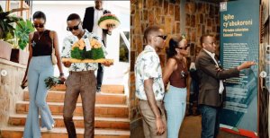 #Kwibuka:Davis D n'abo mu muryango we basuye Urwibutso rwa Gisozi 